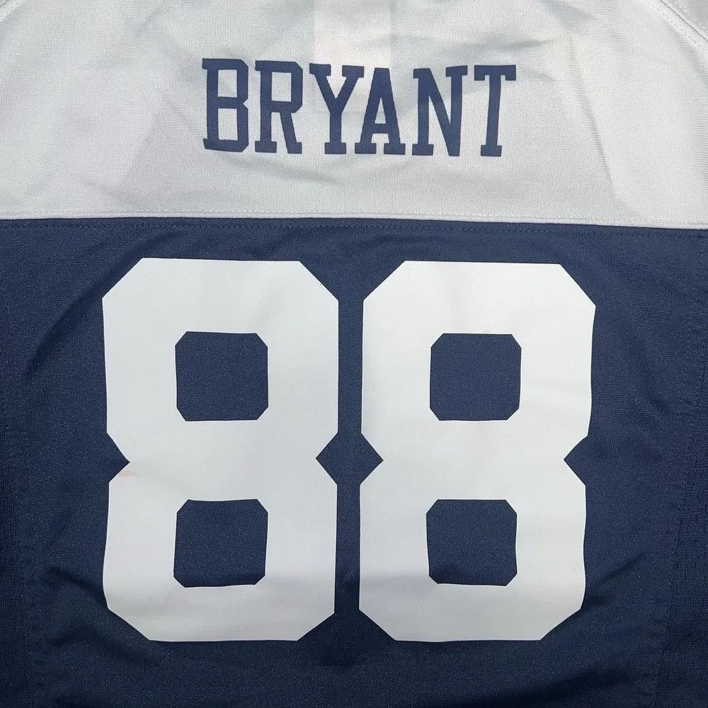 Nike Dez Bryant On Field Jersey Youth Sz M (10-12) Blue #88 Dallas Cowboys Shirt